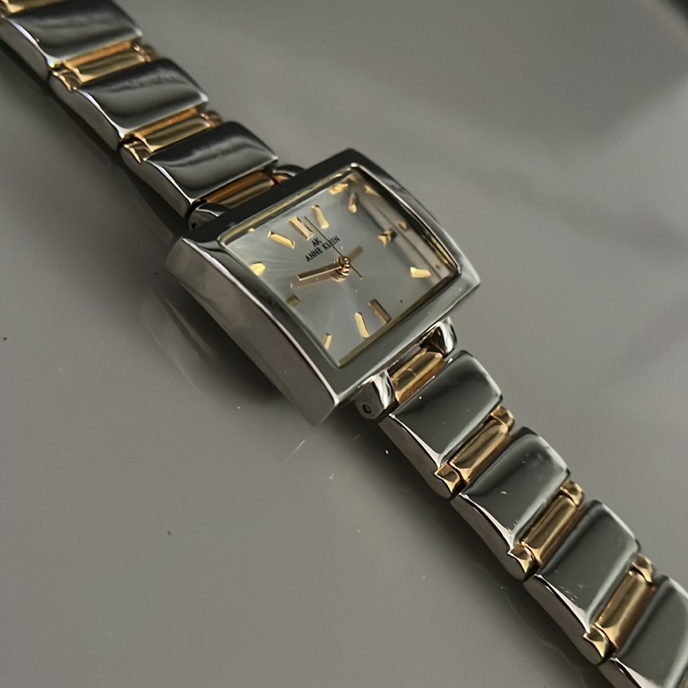 Anne Klein Vintage Rectangular Face Quartz Watch … - image 5